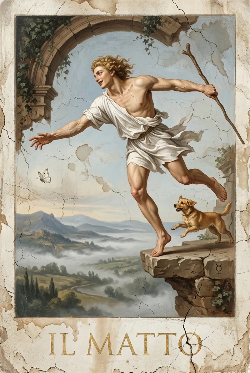 Divina tarot card: fool