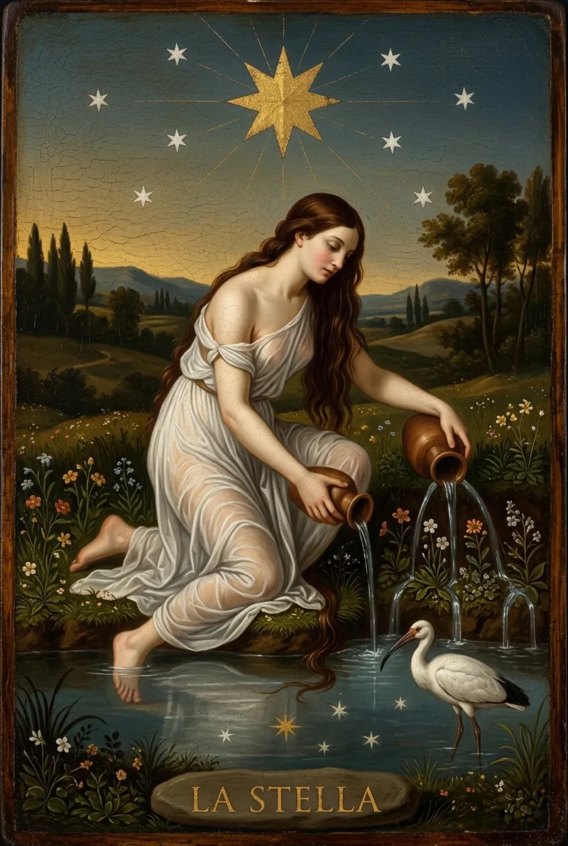 Divina tarot card: star