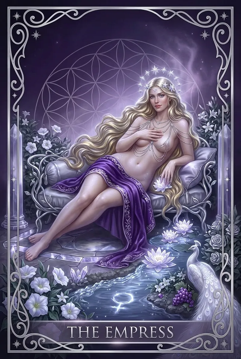Moonspell tarot card: empress